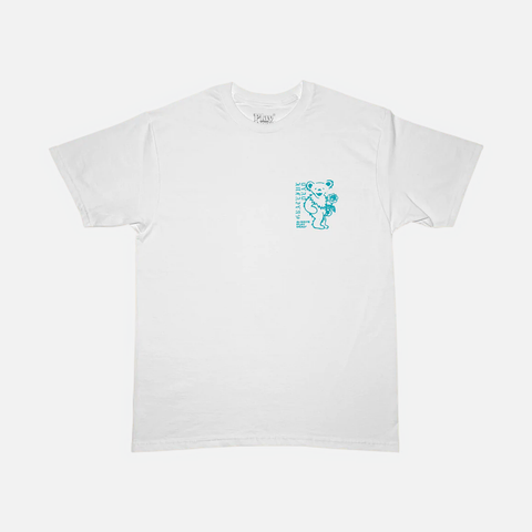 ROSE BEAR SS TEE - White