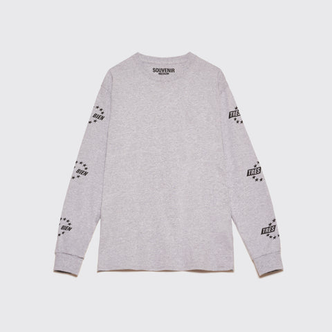 SOUVENIR LS TEE - GREY