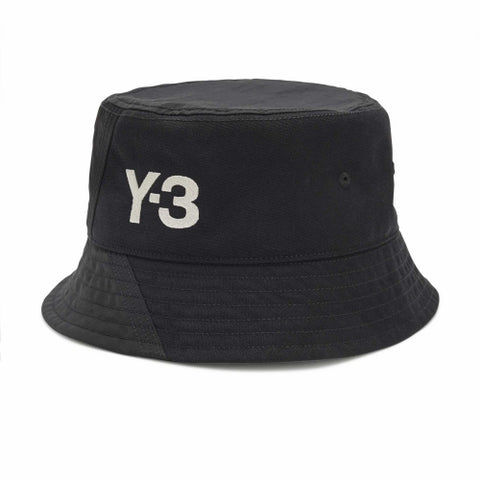Y-3 BUCKET HAT - BLACK
