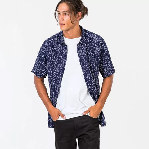 CROSS SS SHIRT - NAVY
