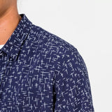 CROSS SS SHIRT - NAVY
